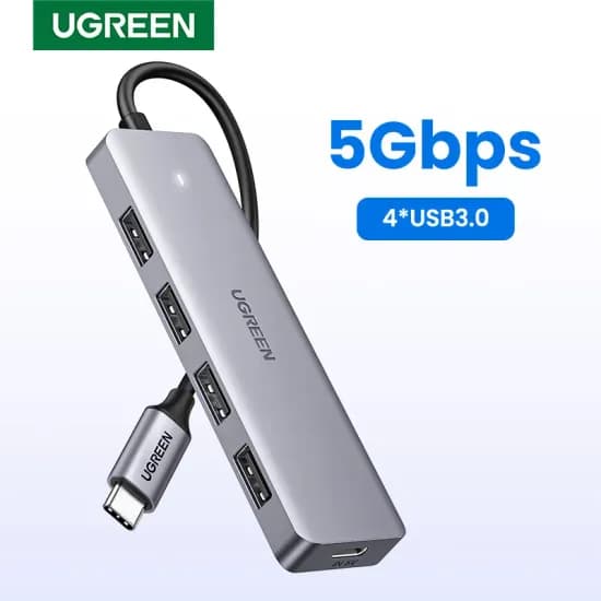 UGREEN USB C타입 4포트 3.0 허브 어댑터 외 다양, 총 20개
