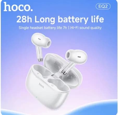 HOCO EQ2 무선 블루투스 이어폰, 다양 20개, 검정색 외 다양