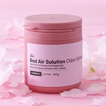 BAS 코튼향 컴팩트 탈취제 140g x 2, BAS 초강력 미니 탈취제 1+1 외 다양 2개, 총 27,726원