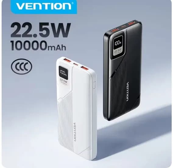 벤션 10000mAh 22.5W($5.76) 65W 20000mAh($15.53/무료) 등
