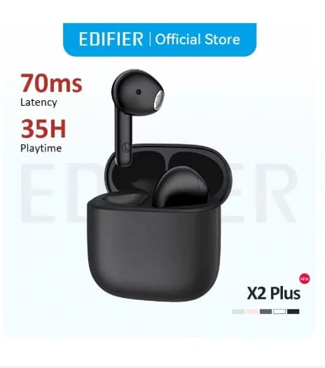 Edifier X2 Plus TWS 블루투스 이어폰 ($9.64/무료)