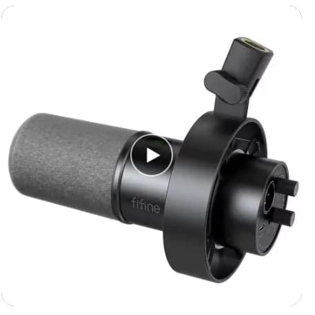 FIFINE K688 다이나믹 마이크 USB XLR 쇼크마운트 포함