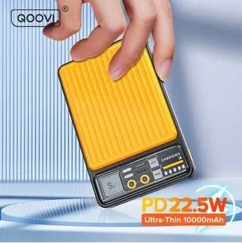 QOOVI 파워뱅크 22.5W 10000mAh($6)/무료