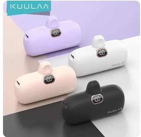 KUULAA 5000mAh 20W 보조배터리 휴대용 충전기($7.23/무료)