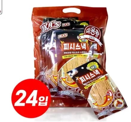 피시스낵 바비큐향 엑스트라 스파이시 312g(5,241원/무료)