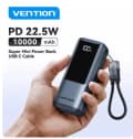 벤션 10000mAh 미니 보조배터리 22.5w ($12.17/무료)