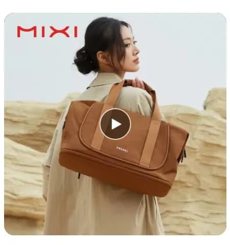 Mixi 접이식 스포츠 보관가방 및  여행용 숄더 백 ($21.66)무배