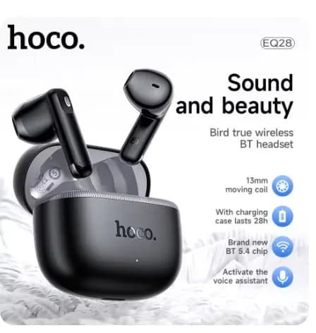 HOCO EQ28 블루투스 이어폰 ($6.46/무료)
