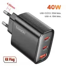 코인딜) Toocki 40W GaN 충전기 KR플러그($3.81), 7W GaN 디스플레이 충전기($6.87), Toocki 5000mAh 맥세이프 보조배터리($8)6