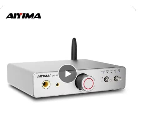 AIYIMA DAC-A7 미니 스테레오 오디오 USB 디코더 헤드폰 앰프