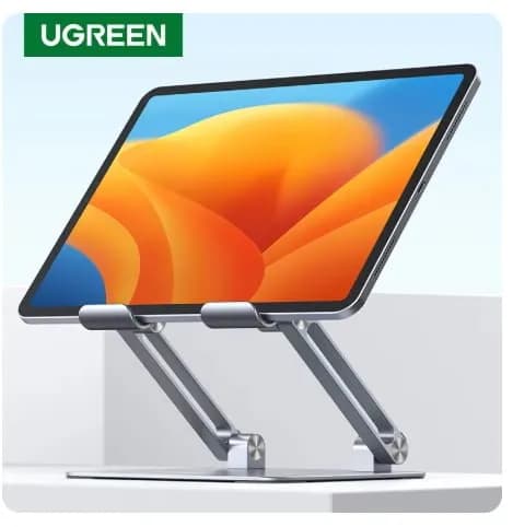 UGREEN 태블릿 스탠드 알루미늄 접이식 4.7-12.9 inch ($11.49/무료)