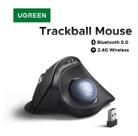 UGREEN 무소음 트랙볼 마우스 ($24.65/무료)