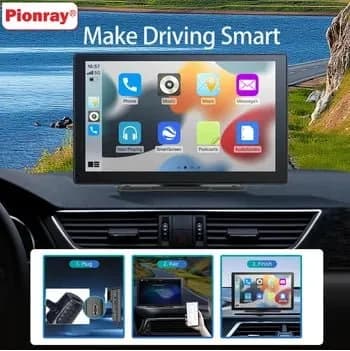 Pionray 안드로이드 카플레이 7인치($19), 11.26인치 4K($36)/무료