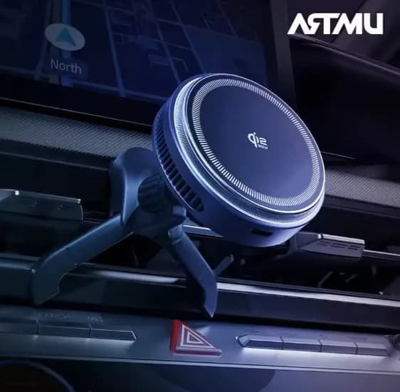 아트뮤 Qi2 25W 차량용 맥세이프충전기(2.4만) 유그린 Qi2 25W 마그네틱 차량용충전기($17)/무료
