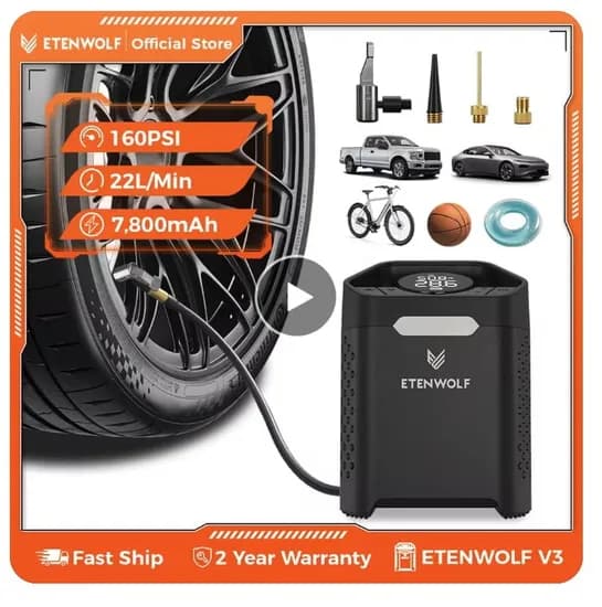 ETENWOLF V3 에어펌프($23.72) / ETENWOLF S3 에어펌프($33.68) / 사운드피츠 H3 이어버드($69.41)
