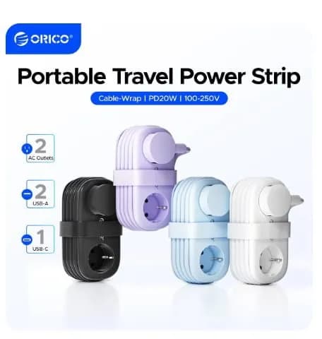 ORICO PD20W 여행용 멀티탭 ($12.62/무료)