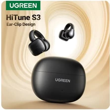 UGREEN HiTune S3 오픈 이어 클립 무선 이어폰($17.41/무료)