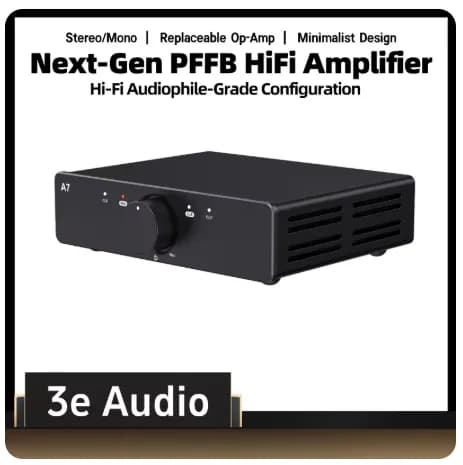 3E 오디오 차세대 A5 A7 HiFi 앰프 스테레오 모노 ($202.72/무료)
