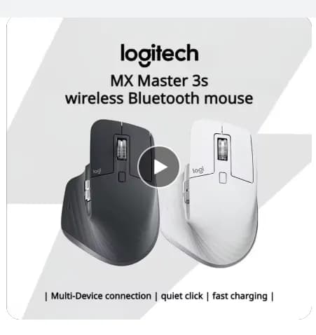 로지텍 MX Master 3S 무선 인체공학 마우스($53.51), MX 마스터 4 무선 오피스 마우스($80.63)무배