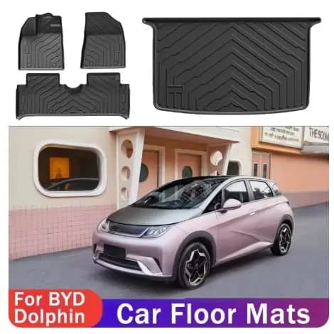 BYD 돌핀 LHD 2021-2026용 TPE 풋매트 및 트렁크매트 ($55.97/무료)