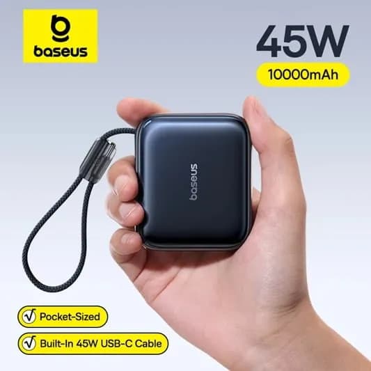 베이스어스 45W 0000mAh($20),UGREEN 미니 33W 10000mAh($14),Baseus 블레이드 100W 20000mAh($30)등/무료1