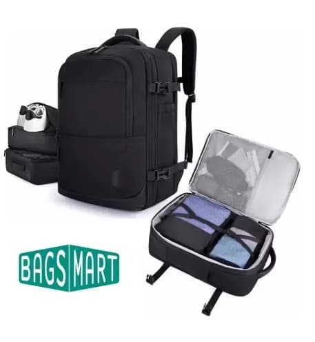BAGSMART 4Pcs 40L 백팩 17.3 ''노트북