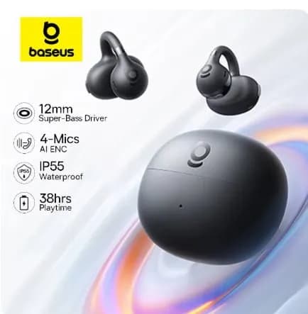 baseus BC1 오픈 이어 무선 이어폰 ($16.67/무료)