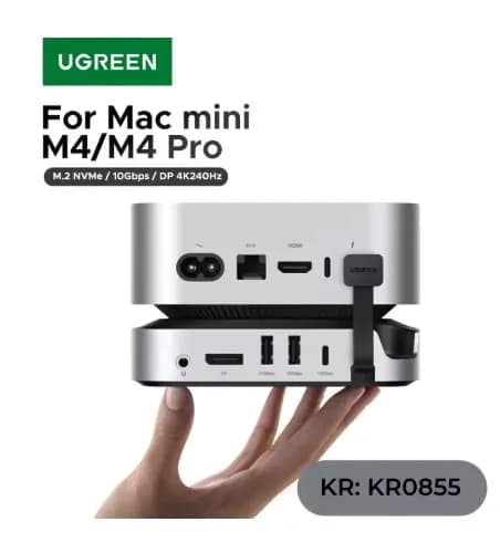 UGREEN Mac Mini 도킹 스테이션 USB 허브($34.33/무배)