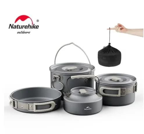 Naturehike 휴대용 야외 캠핑 조리기구 세트