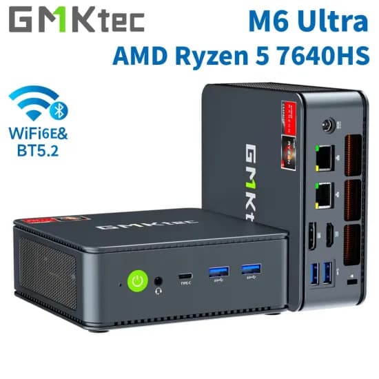 GMKtec M6 Ultra 게이밍 미니 PC ($163), FIREBAT F1 미니 PC ($299)무배