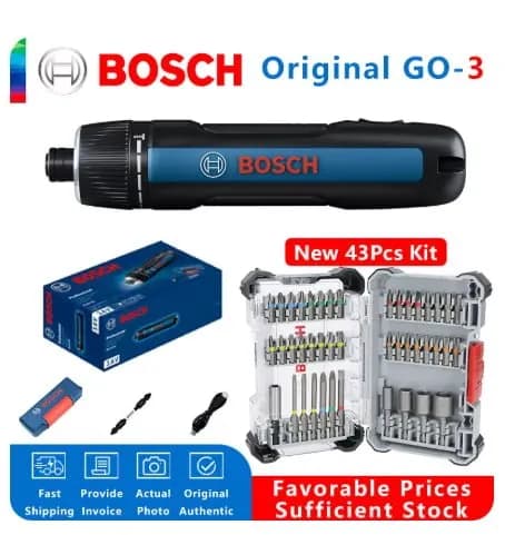 BOSCH GO 3 충전식 무선 드라이버 세트 43,350원