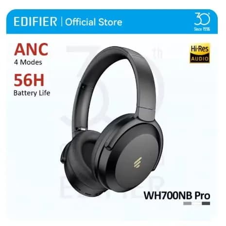 Edifier WH700NB 프로 무선 오버이어 헤드폰($28.58/무료)
