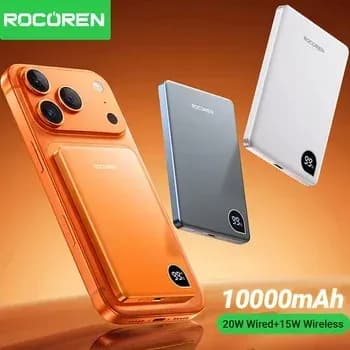 Rocoren 5000mAh 마그네틱 보조배터리 외 3종
