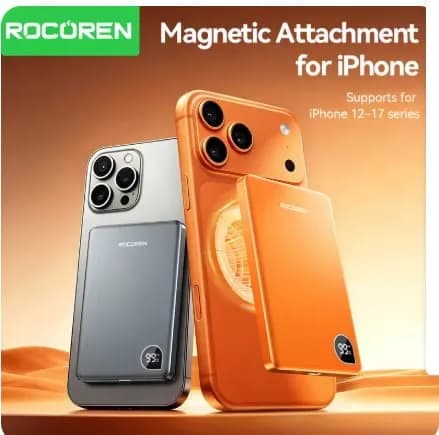 Rocoren 5000mAh 휴대용 마그네틱 보조배터리
