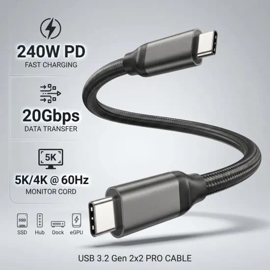 투키 GaN PPS 4구 4000W 접지 큐브 멀티탭