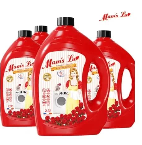 맘스럽 퍼퓸부케 액체세제 2.5L 4개