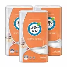 깨끗한나라 키친타올 140매 8롤 3팩 외 1종