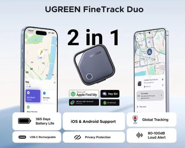UGREEN 스마트 파인더 블루투스 트래커 카드