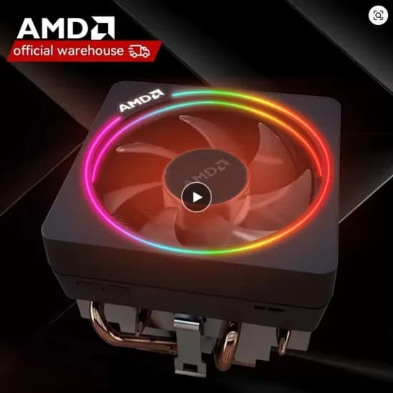 AMD 뉴 라이젠 레이스 쿨러 레이스 프리즘 팬 정품 4핀 R3 R5 R7 R9 CPU 지원 AMD 메인보드 지원