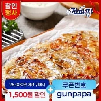 건파파 쥐포 M 사이즈 100g 외 4종