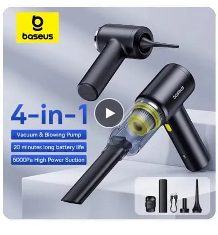Baseus 자동차 무선 진공 청소기