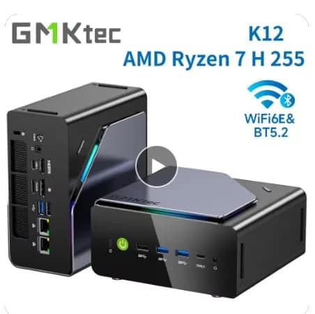 GMKtec K12 게이밍 미니 PC 외 1종