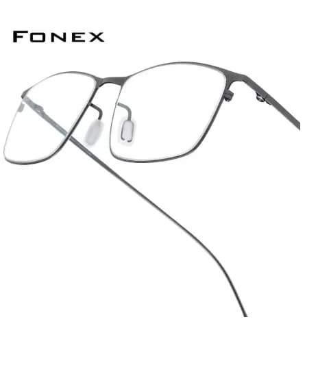 FONEX 남성 티타늄 합금 안경테