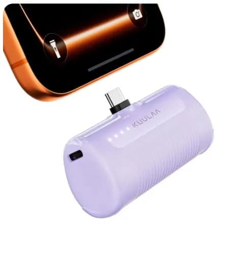 KUULAA 4500mAh 휴대용 미니 보조배터리