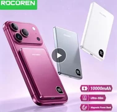 로코렌 5000mAh 마그네틱 보조배터리 외 3종