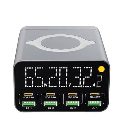 한국플러그 120W 8포트 무선 충전기