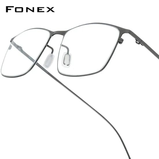 FONEX 남성 티타늄 합금 안경테