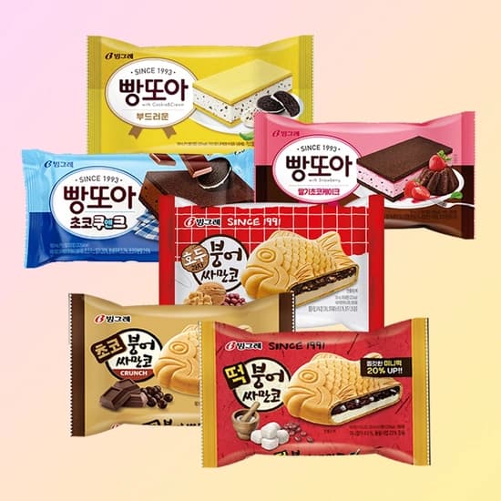 싸만코(떡/호두/초코)+빵또아(바닐/초코/딸기) 6종 중 택3 30개 21,300원