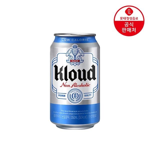 롯데칠성 클라우드 논알콜릭 350ml 24캔 (14,950원/무료)