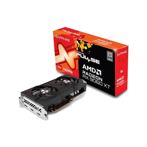SAPPHIRE 라데온 RX 9060 XT PULSE OC D6 8GB (후기 이벤트 참여 포함 최종 체감가 396,588원)